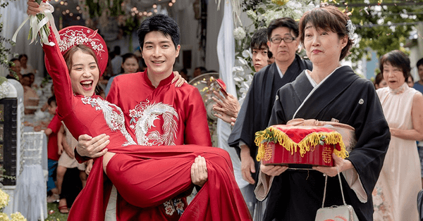 Đám cưới cặp đôi Việt - Nhật: Nhà chồng "quẩy" cực sung, chú rể đẹp trai như tài tử