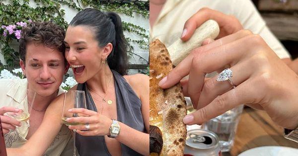 Trở về từ Việt Nam, Charlie Puth cầu hôn bạn gái "thanh mai trúc mã" bằng nhẫn kim cương cực khủng